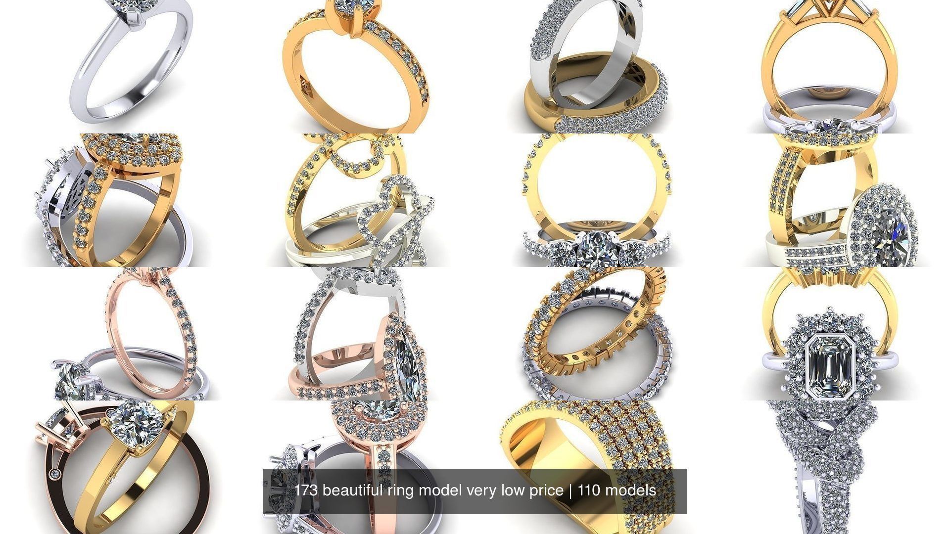 173 beautiful ring model very low price 3D Model Collection_325