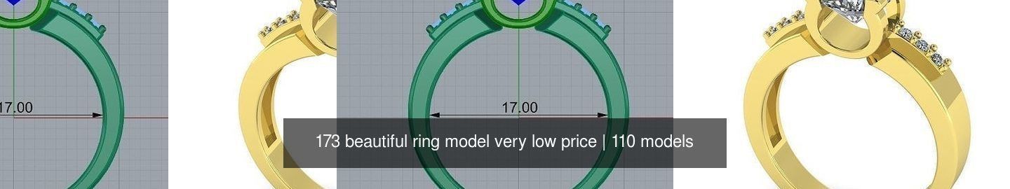 173 beautiful ring model very low price 3D Model Collection_517