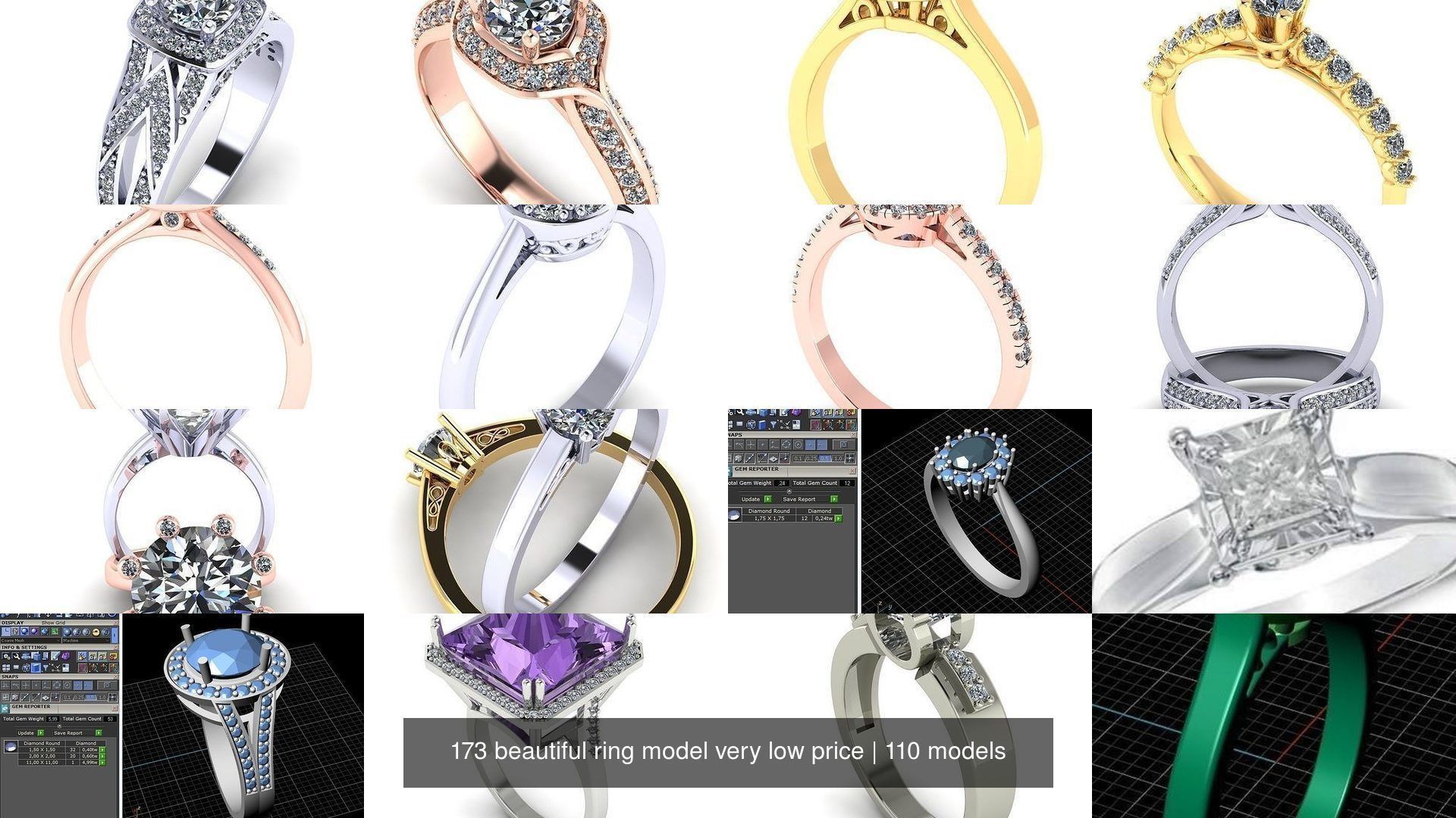 173 beautiful ring model very low price 3D Model Collection_512