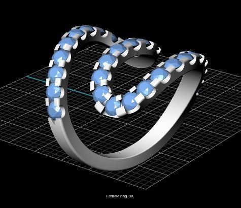 173 beautiful ring model very low price 3D Model Collection_554