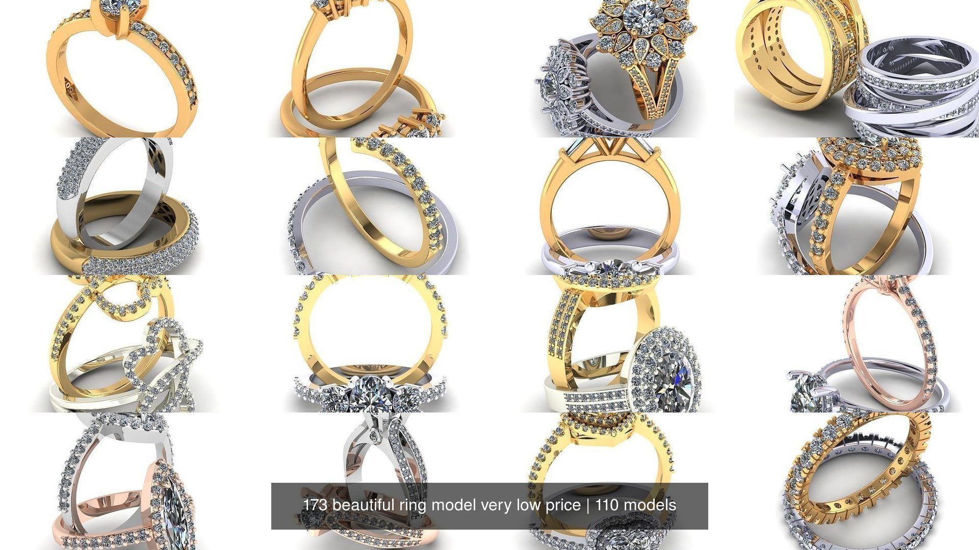 173 beautiful ring model very low price 3D Model Collection_409