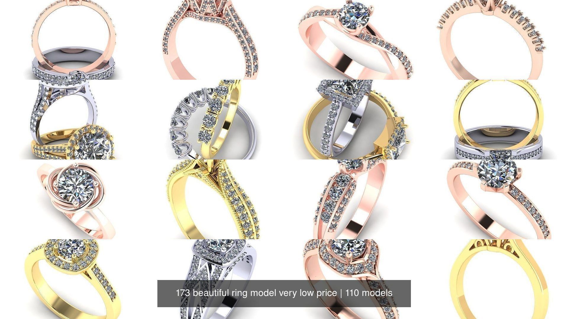 173 beautiful ring model very low price 3D Model Collection_506