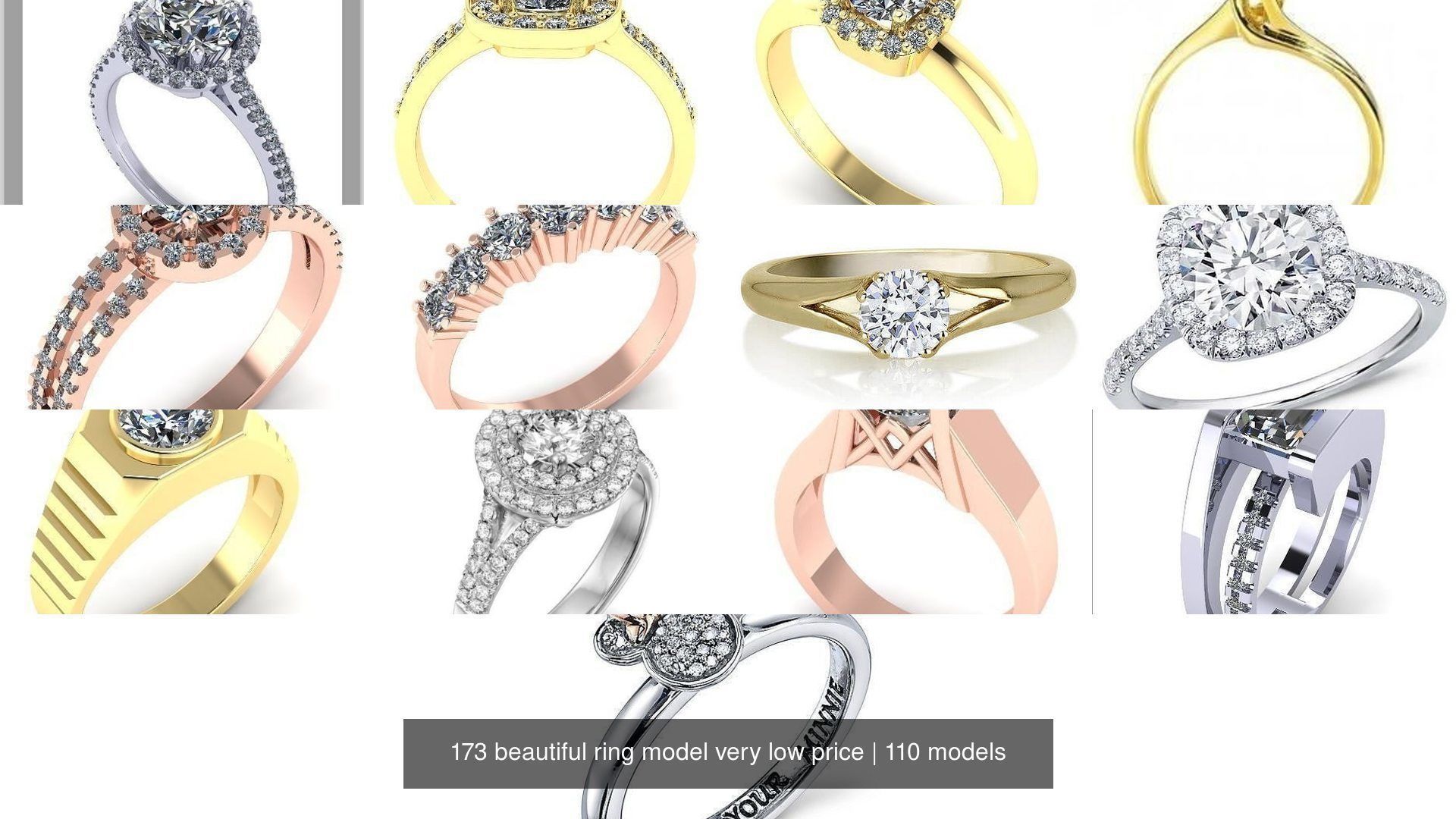 173 beautiful ring model very low price 3D Model Collection_259