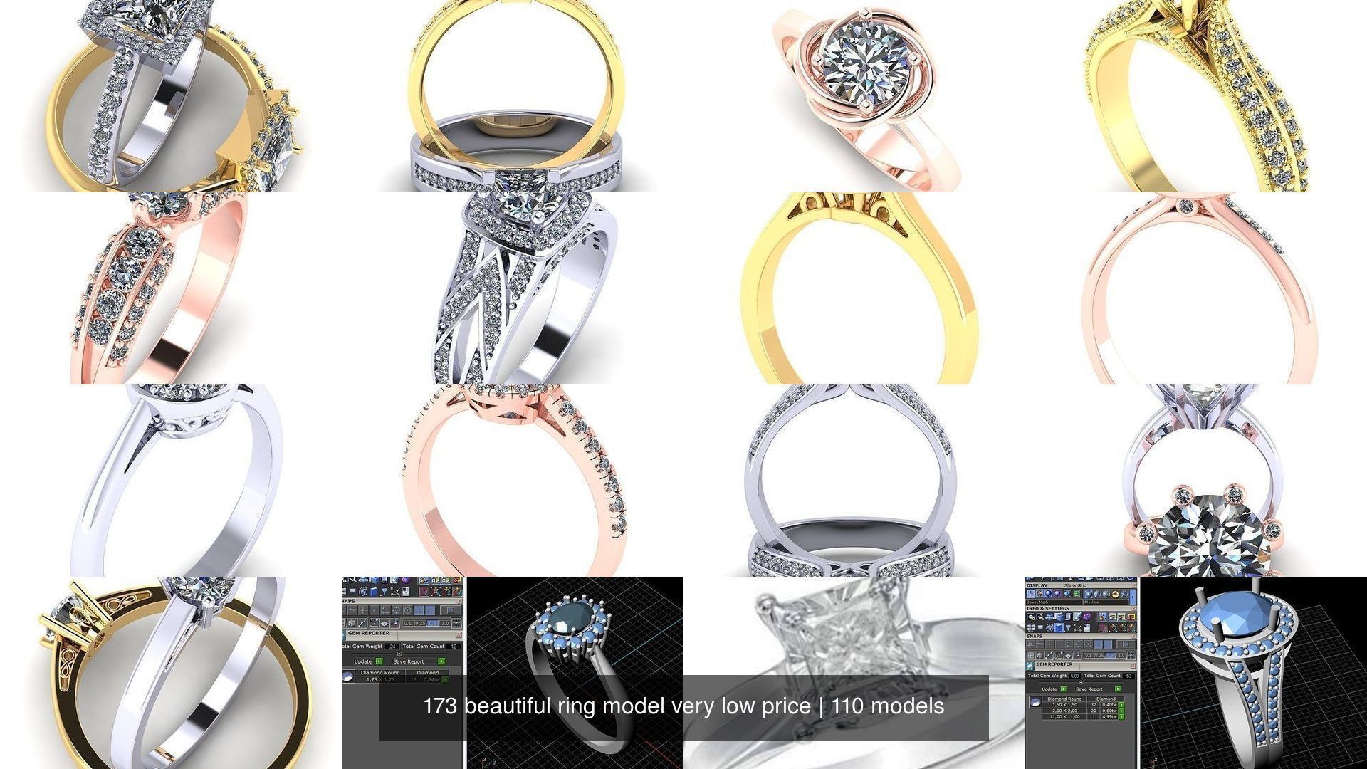 173 beautiful ring model very low price 3D Model Collection_392