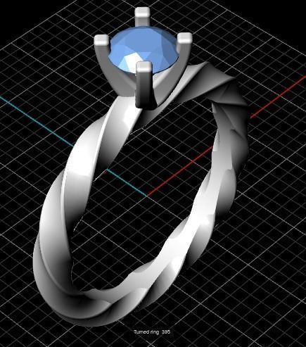 173 beautiful ring model very low price 3D Model Collection_635