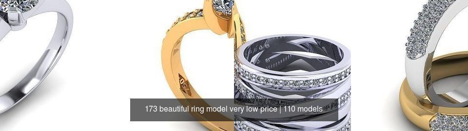 173 beautiful ring model very low price 3D Model Collection_406