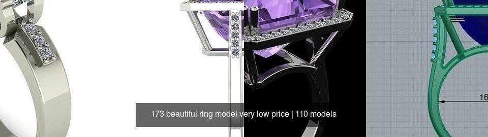 173 beautiful ring model very low price 3D Model Collection_515
