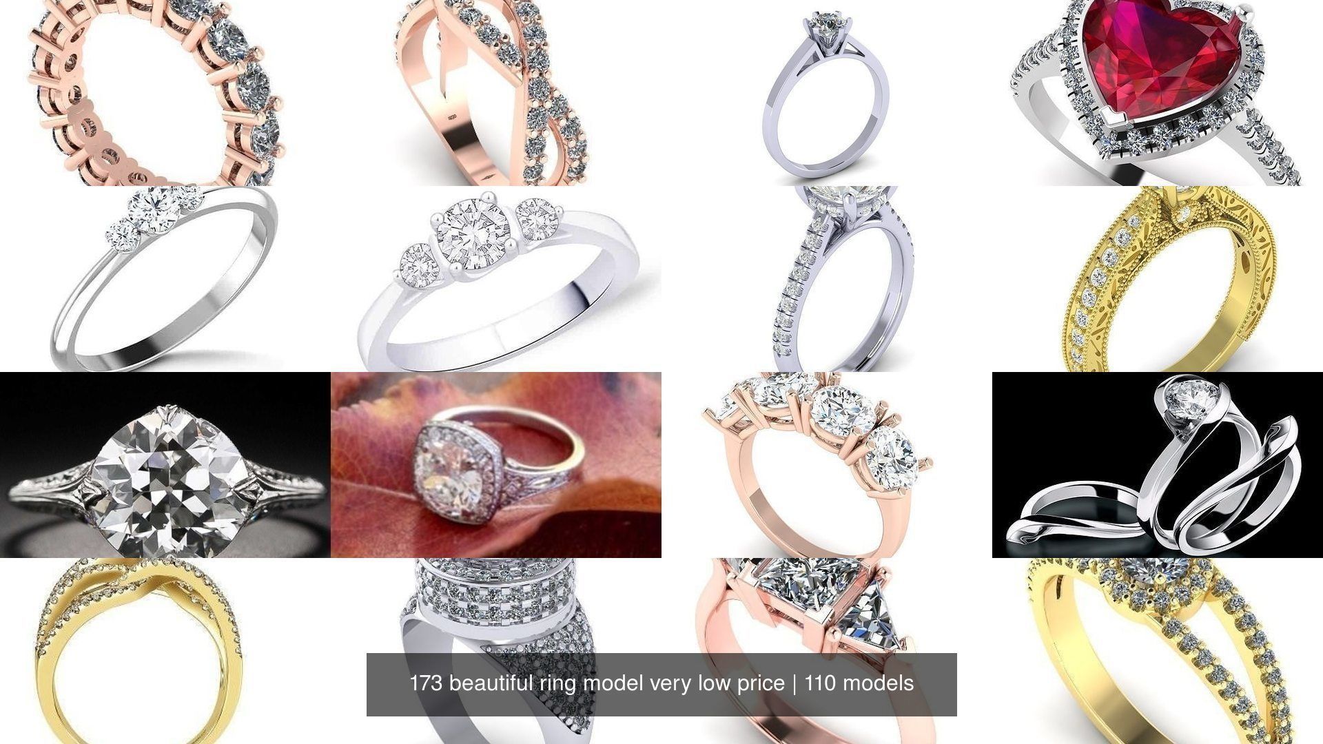 173 beautiful ring model very low price 3D Model Collection_83