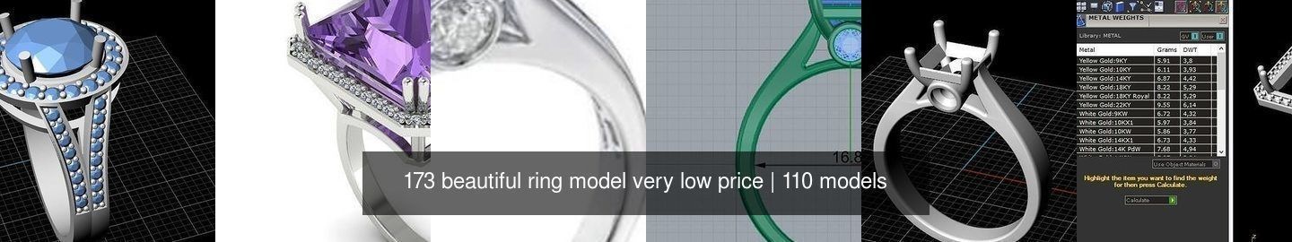 173 beautiful ring model very low price 3D Model Collection_460