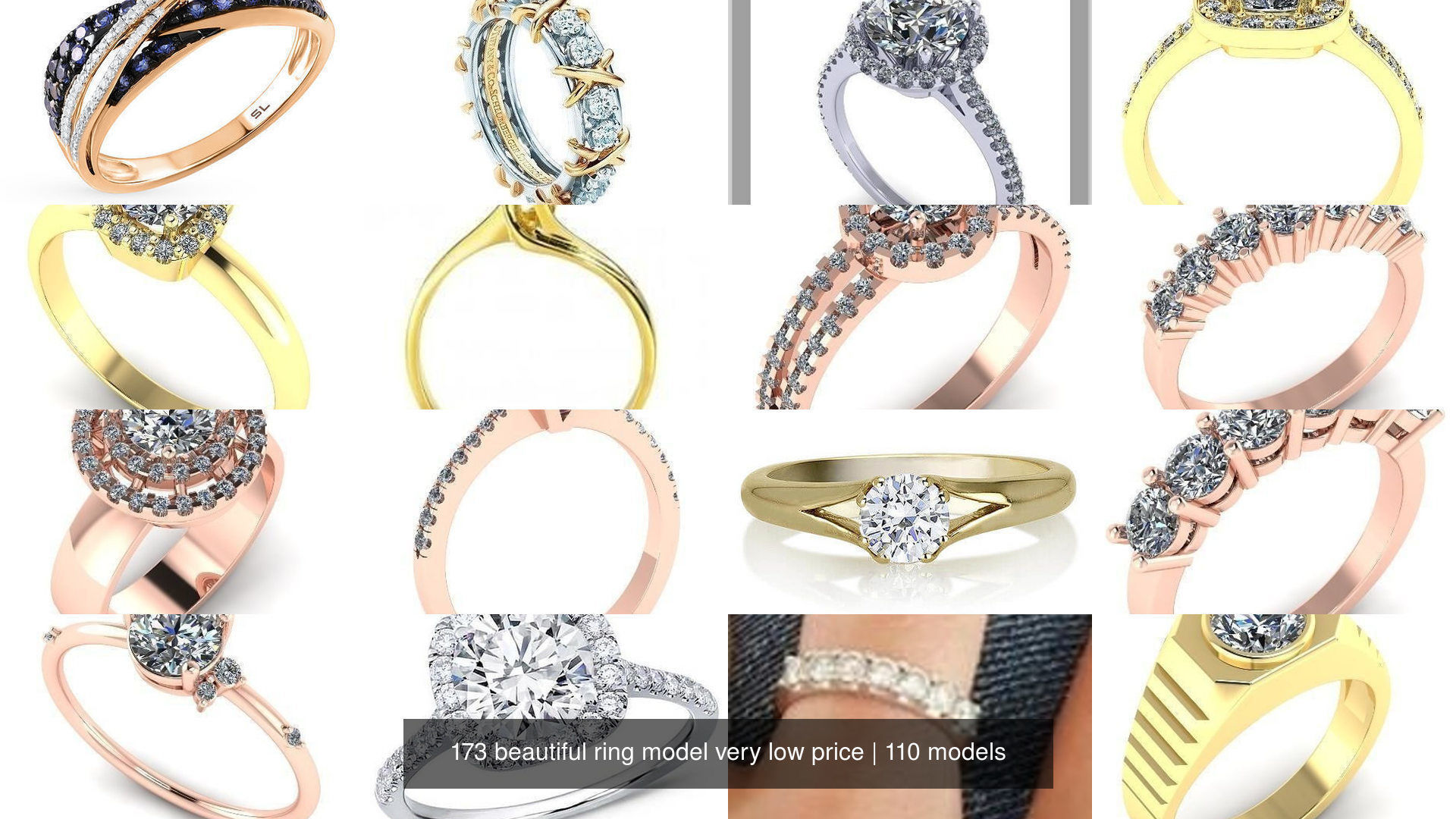 173 beautiful ring model very low price 3D Model Collection_287