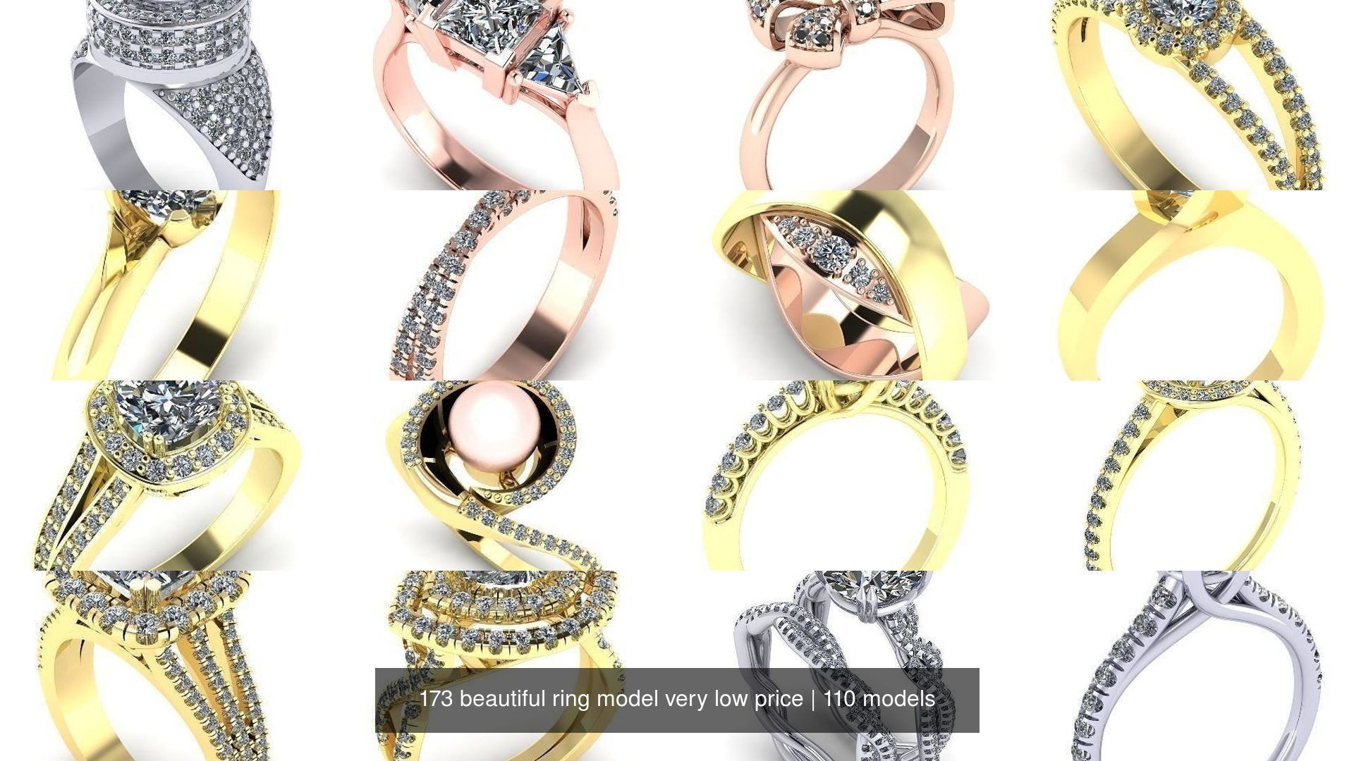 173 beautiful ring model very low price 3D Model Collection_134