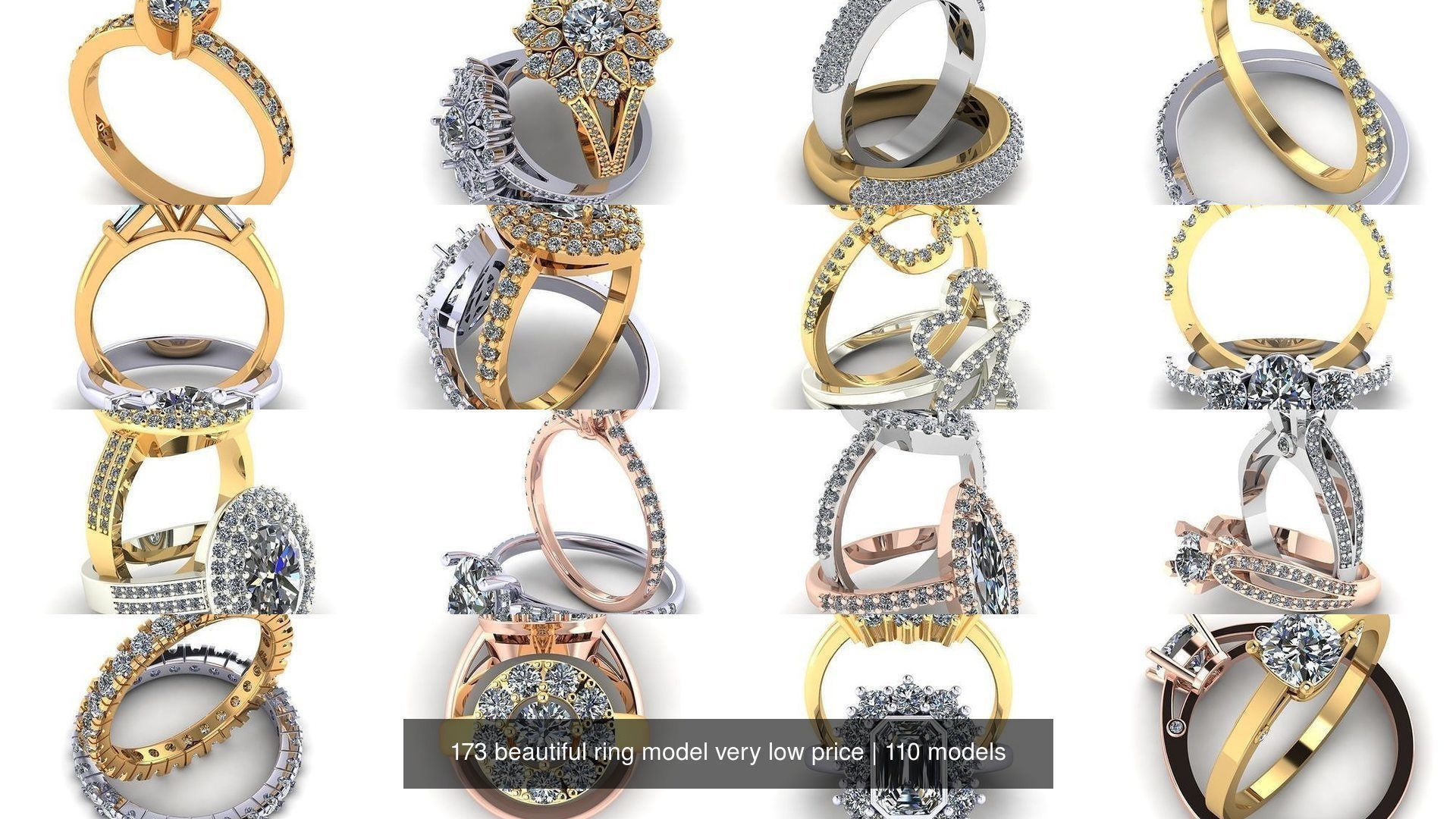 173 beautiful ring model very low price 3D Model Collection_380