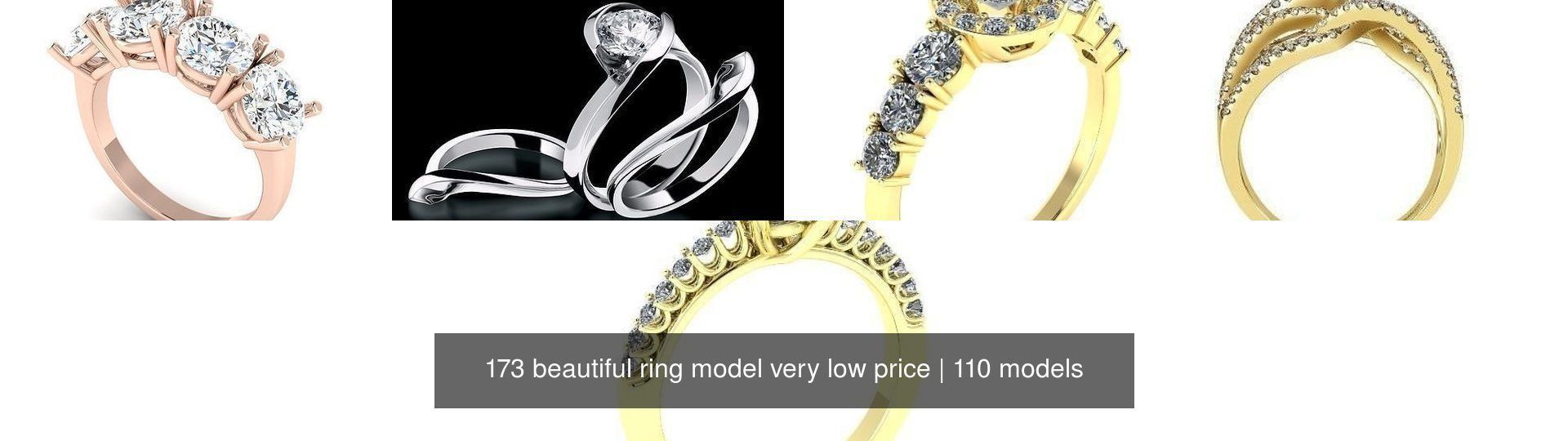 173 beautiful ring model very low price 3D Model Collection_107