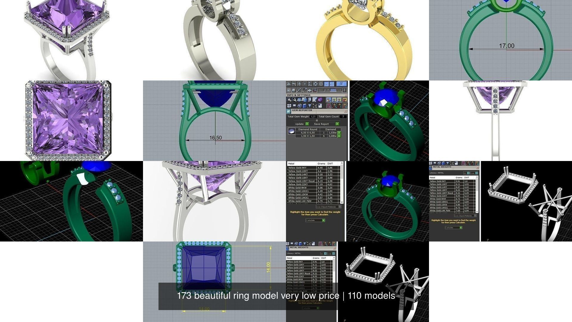 173 beautiful ring model very low price 3D Model Collection_453