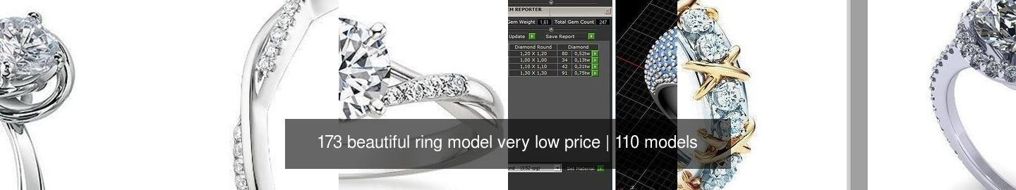 173 beautiful ring model very low price 3D Model Collection_207