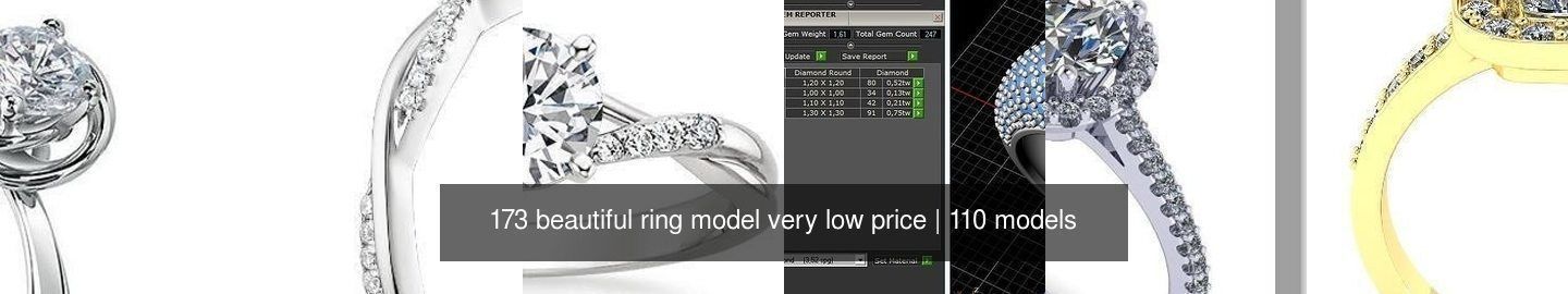 173 beautiful ring model very low price 3D Model Collection_209