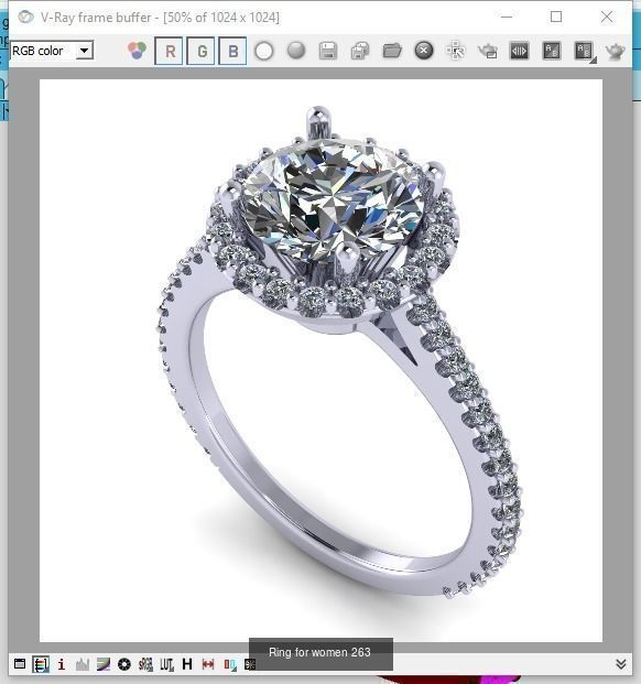 173 beautiful ring model very low price 3D Model Collection_602