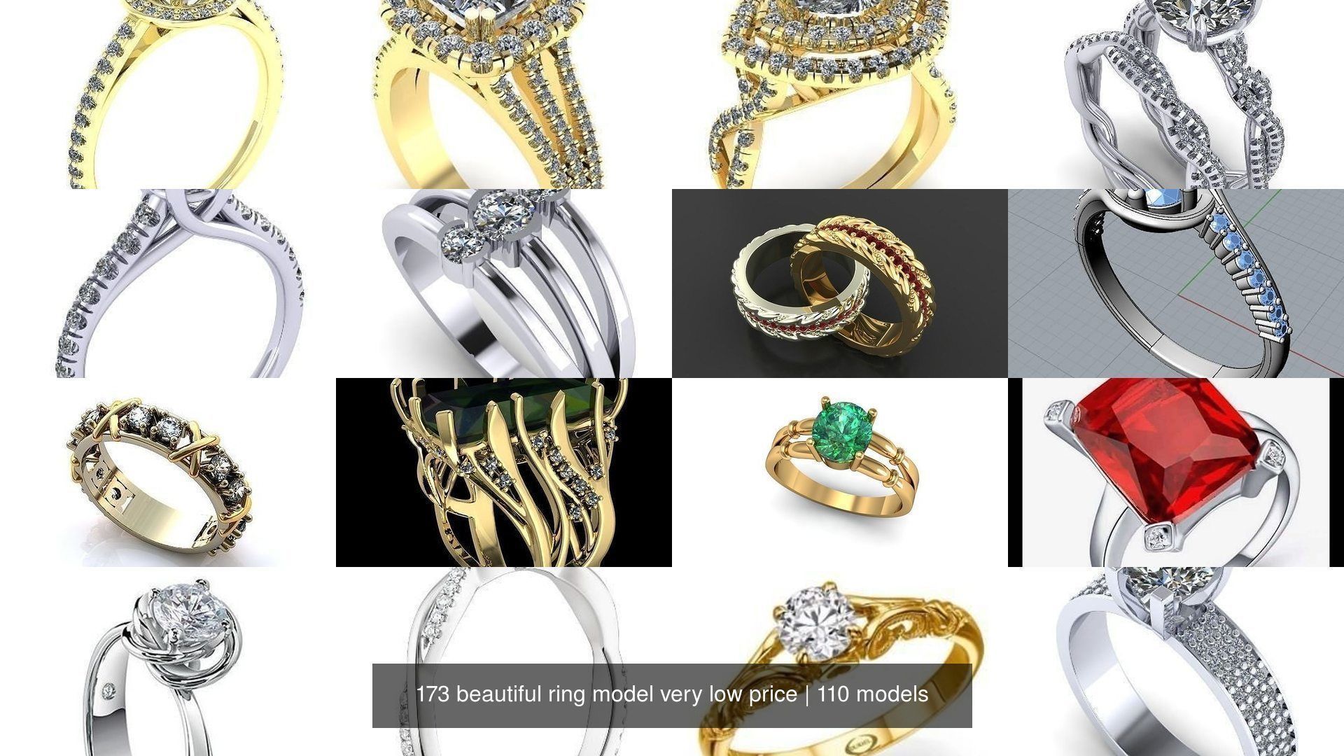 173 beautiful ring model very low price 3D Model Collection_187