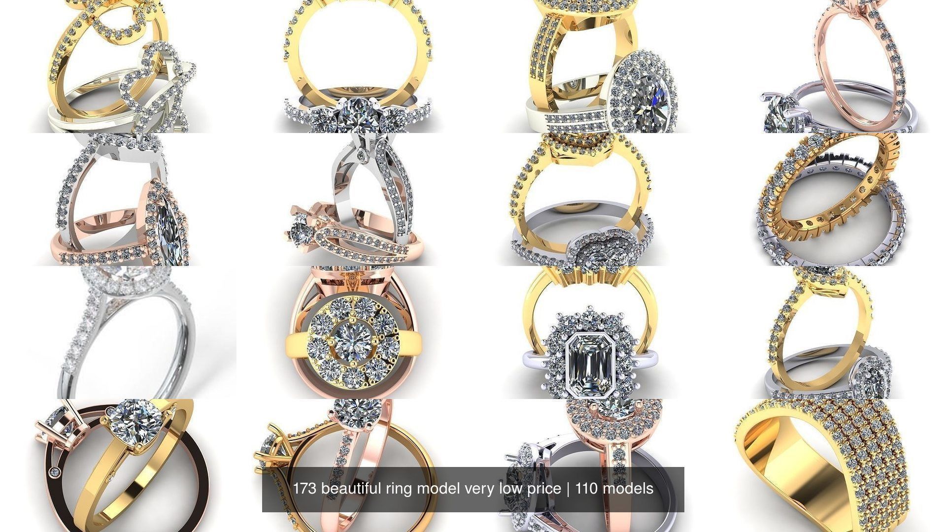 173 beautiful ring model very low price 3D Model Collection_429
