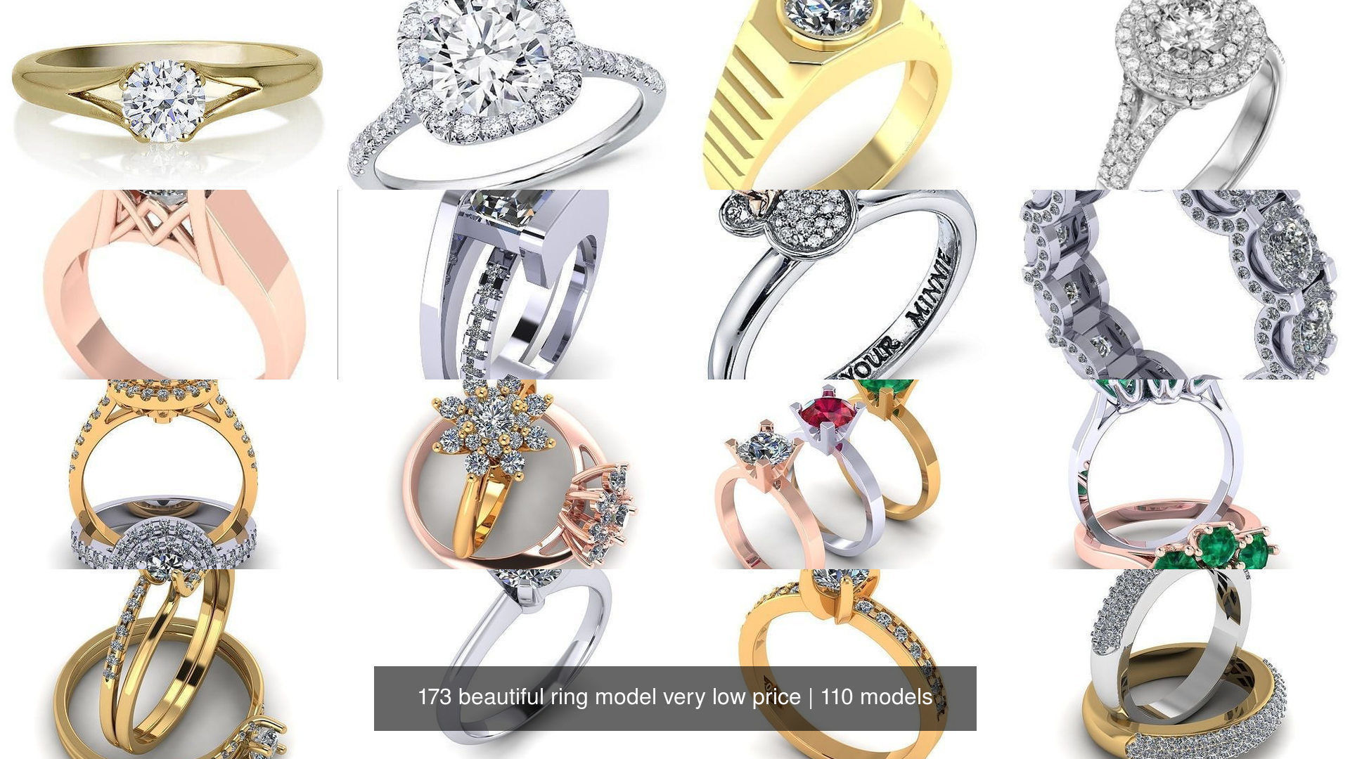173 beautiful ring model very low price 3D Model Collection_269