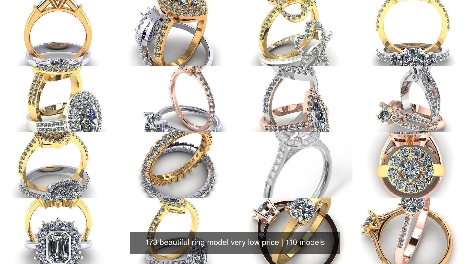 173 beautiful ring model very low price 3D Model Collection_418