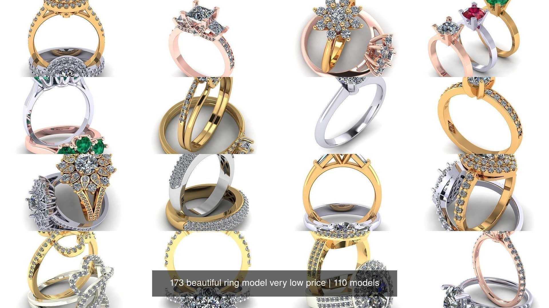 173 beautiful ring model very low price 3D Model Collection_313