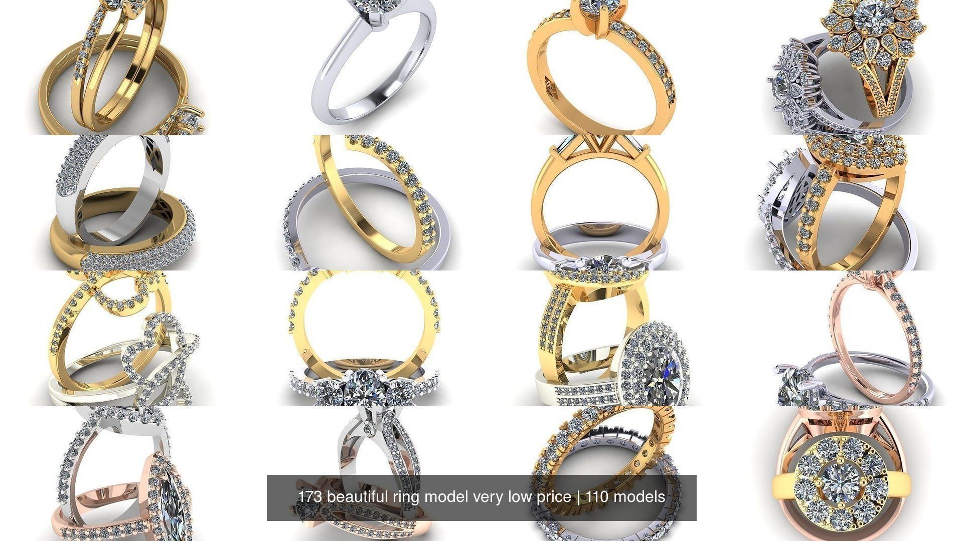 173 beautiful ring model very low price 3D Model Collection_357