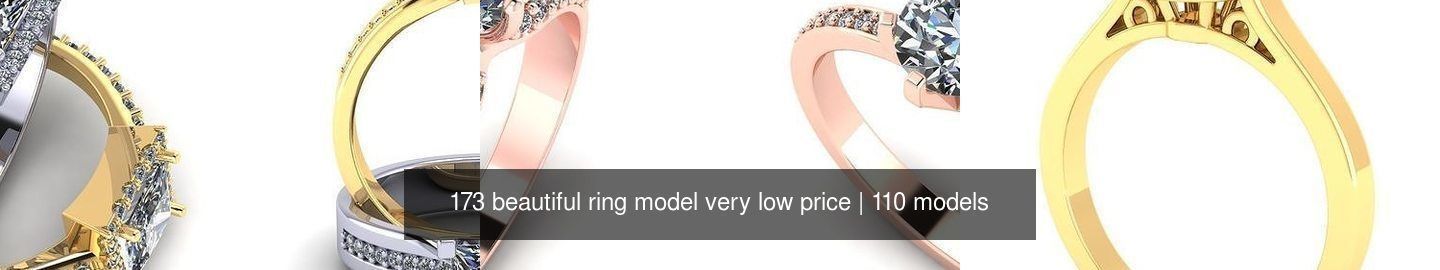 173 beautiful ring model very low price 3D Model Collection_487