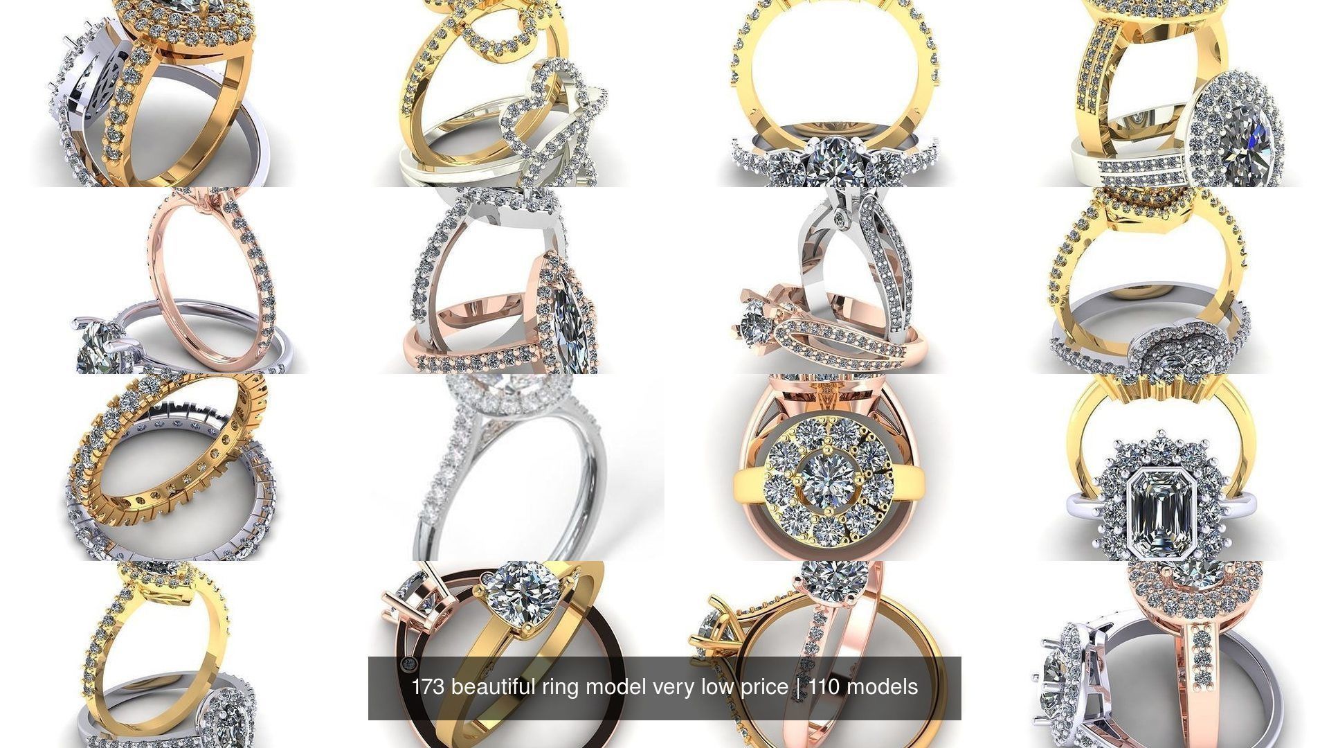 173 beautiful ring model very low price 3D Model Collection_405