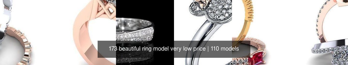 173 beautiful ring model very low price 3D Model Collection_292
