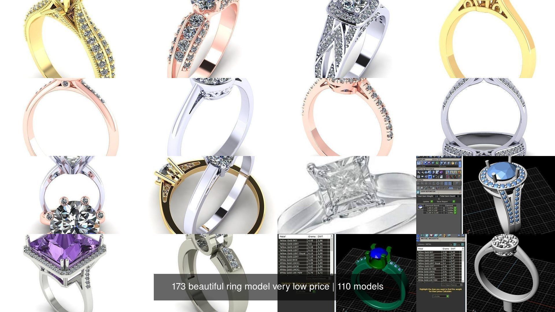 173 beautiful ring model very low price 3D Model Collection_401