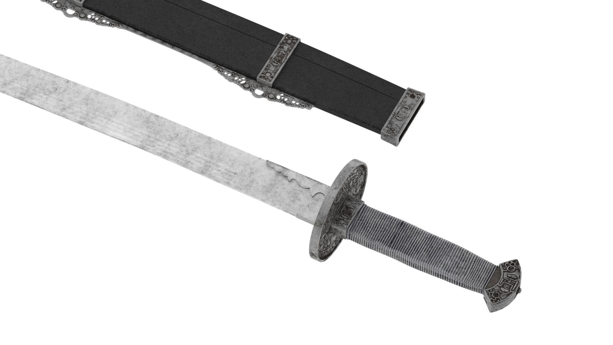 Liuyedao Low-poly 3D model_1