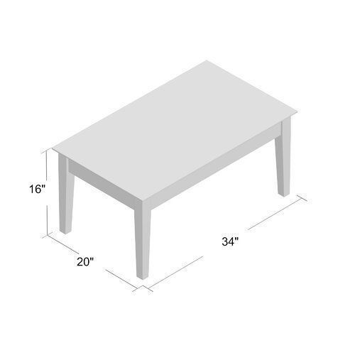 Metropolitan Coffee Table 3D model_1