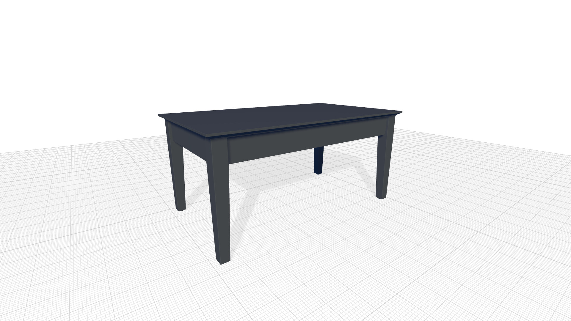 Metropolitan Coffee Table 3D model_4