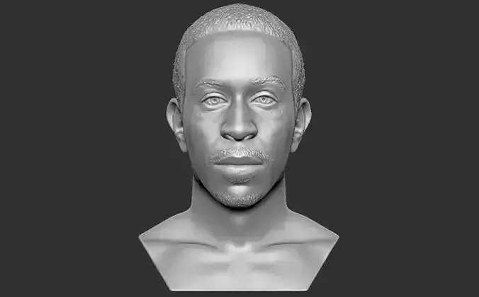 Ludacris bust 3D printing ready stl obj formats 3D print model