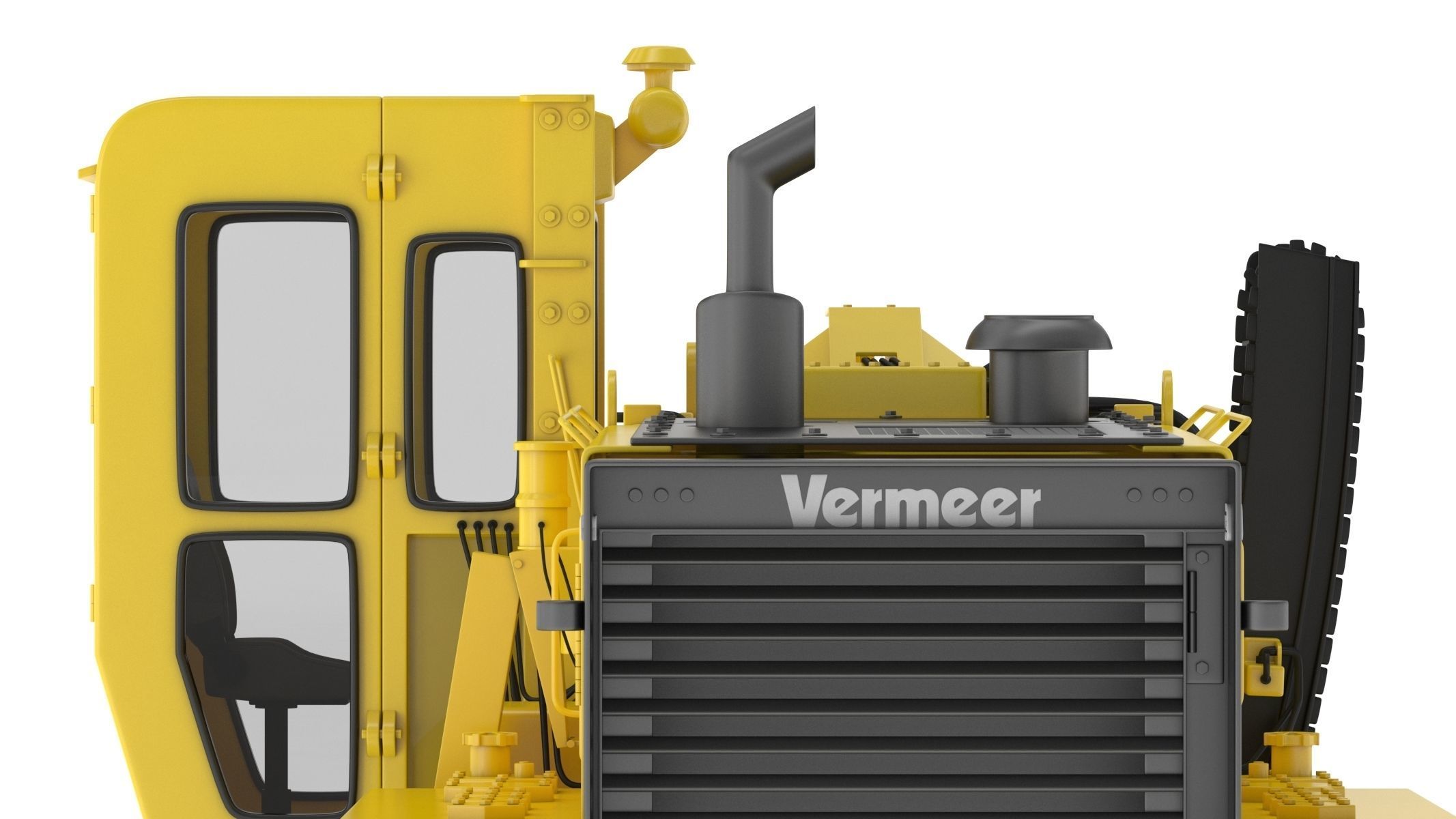 Vermeer T755III Pipeline Trencher  3D model_15