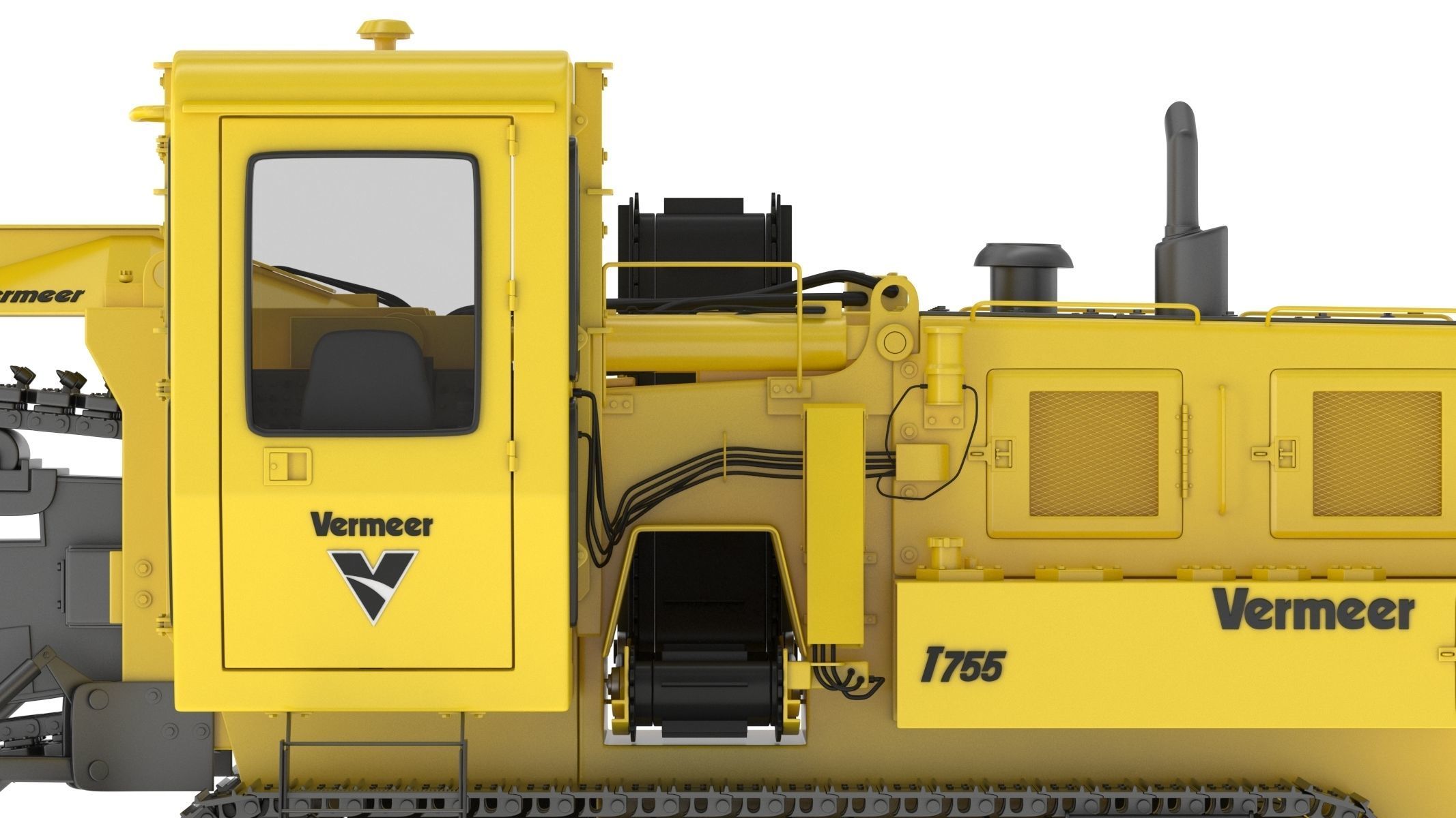 Vermeer T755III Pipeline Trencher  3D model_17