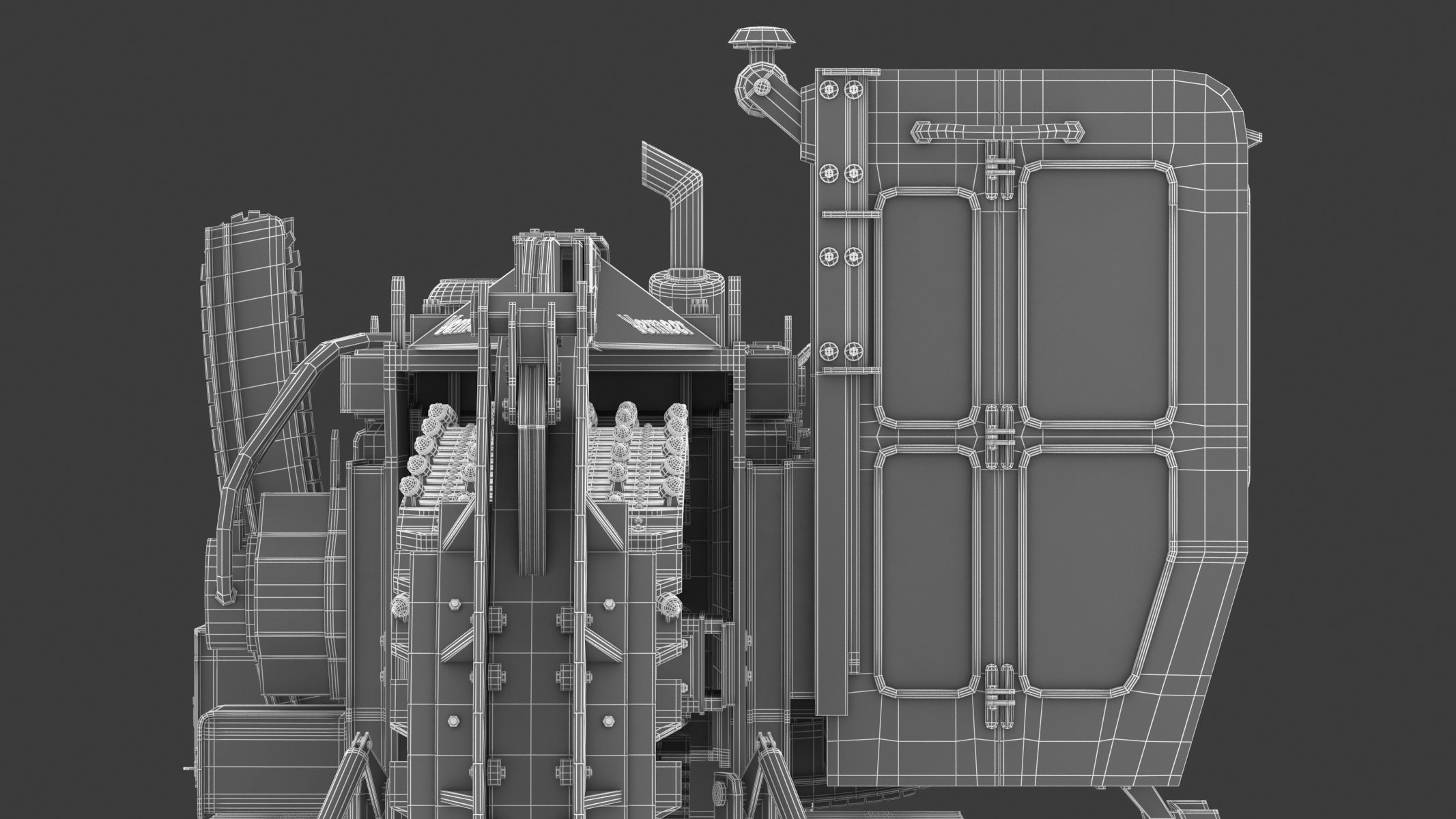 Vermeer T755III Pipeline Trencher  3D model_32