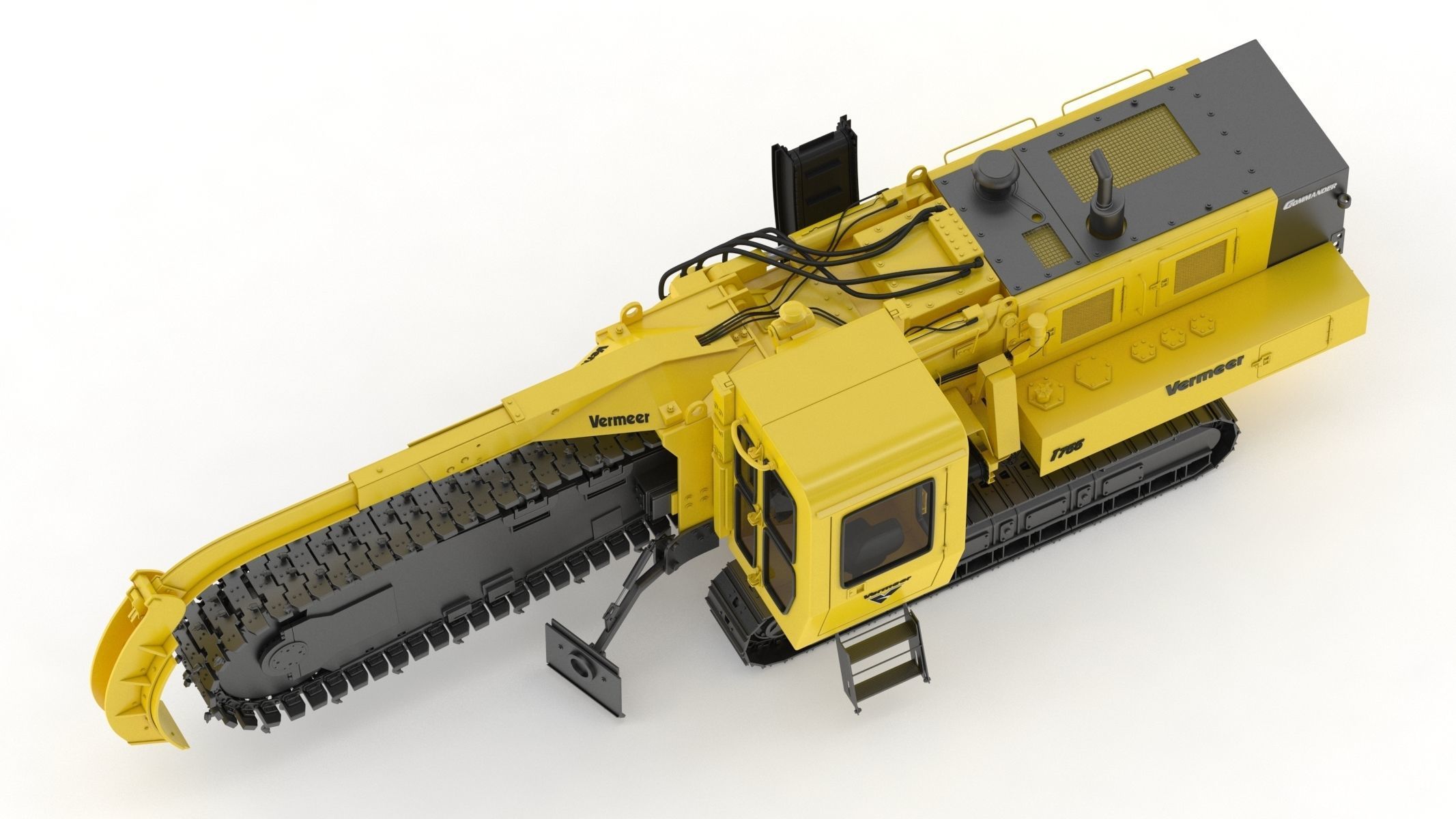 Vermeer T755III Pipeline Trencher  3D model_8