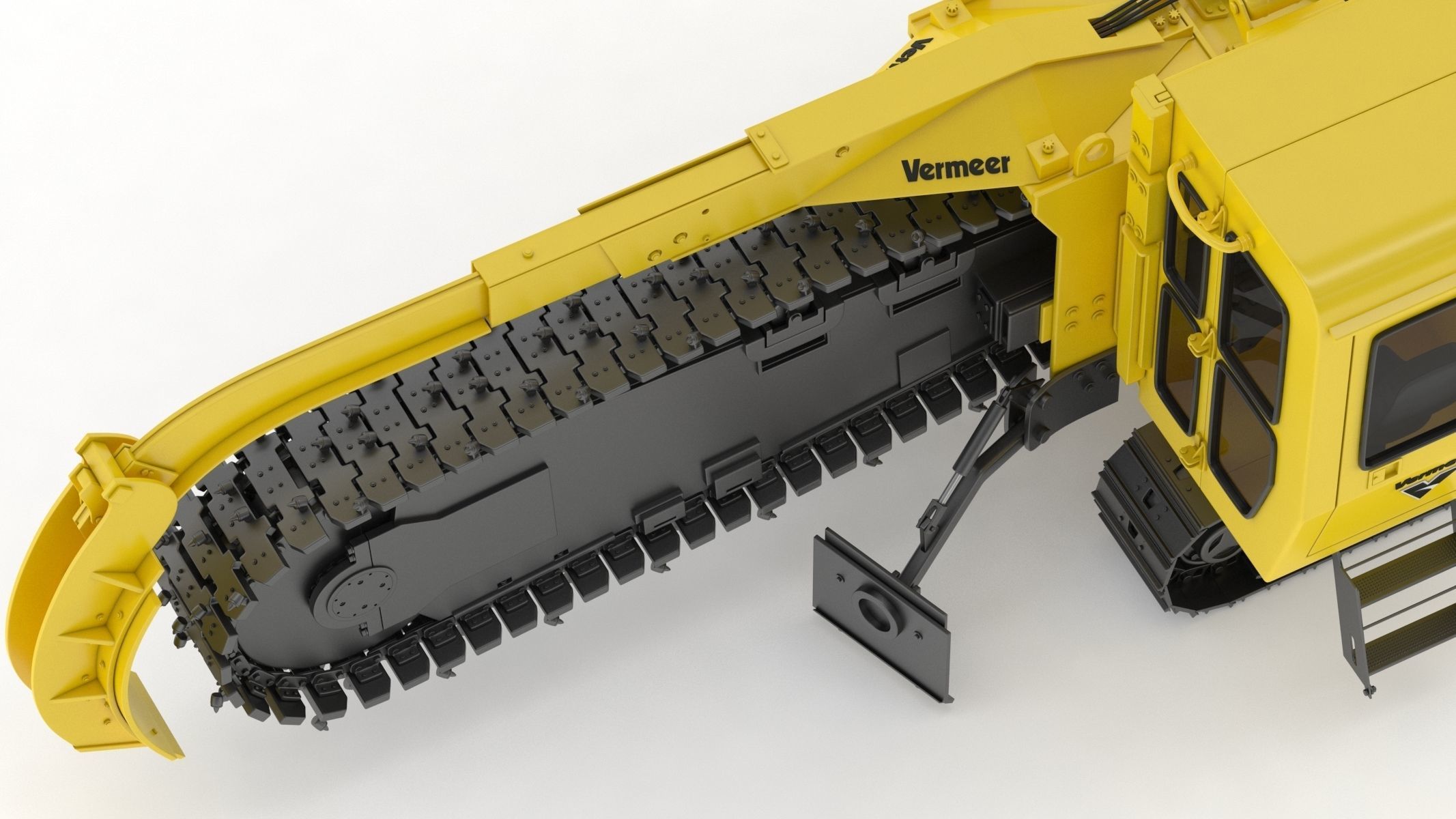 Vermeer T755III Pipeline Trencher  3D model_18