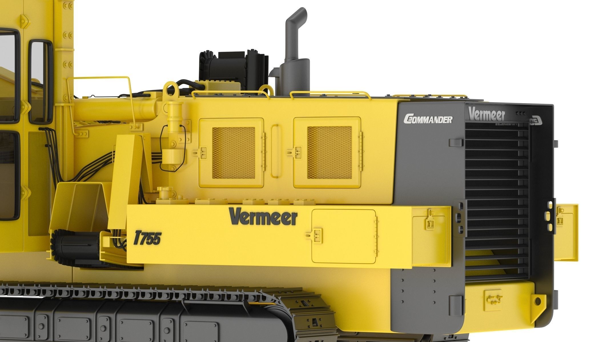 Vermeer T755III Pipeline Trencher  3D model_16