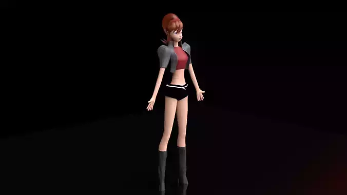  girl cartoon character 