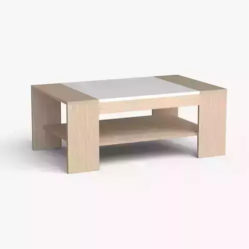 Yamaguchi coffee table white