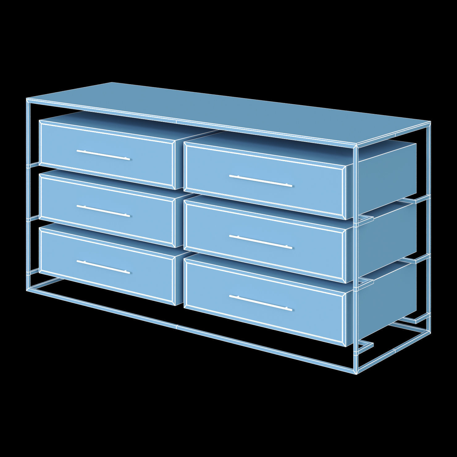 Codor Design - double row dresser 3D model_3