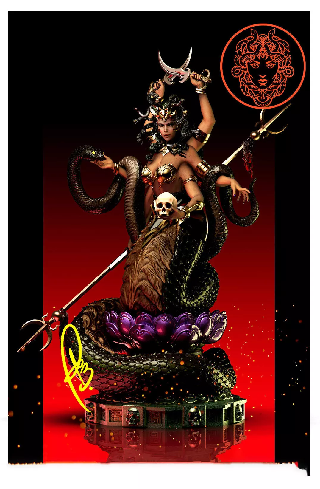 MARILITH BY CREATIVE GEEK MB 3D print model_0