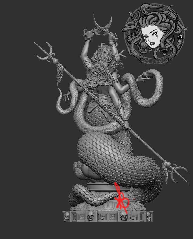 MARILITH BY CREATIVE GEEK MB 3D print model_5