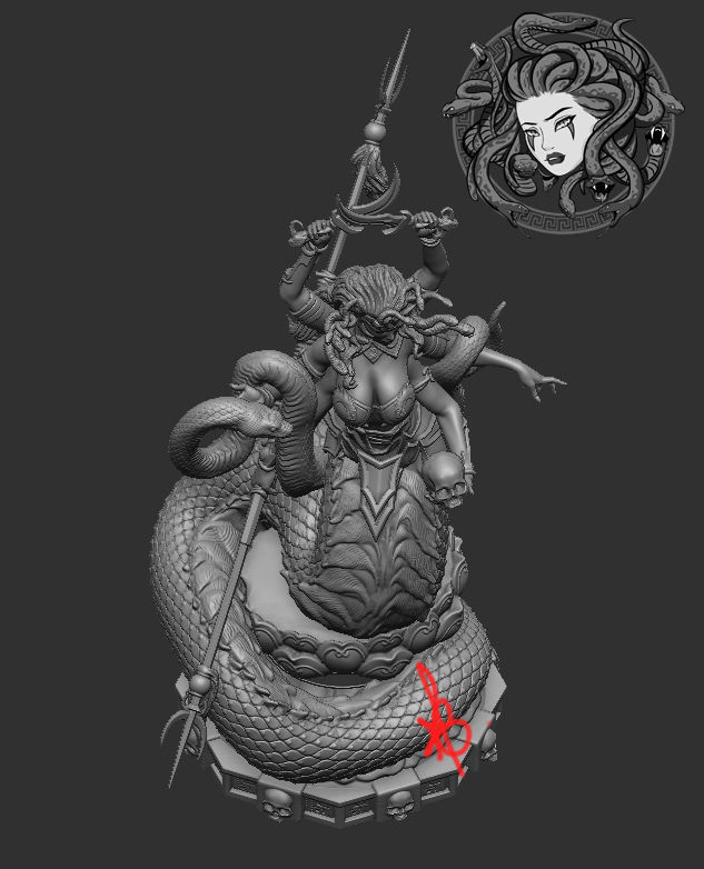 MARILITH BY CREATIVE GEEK MB 3D print model_8