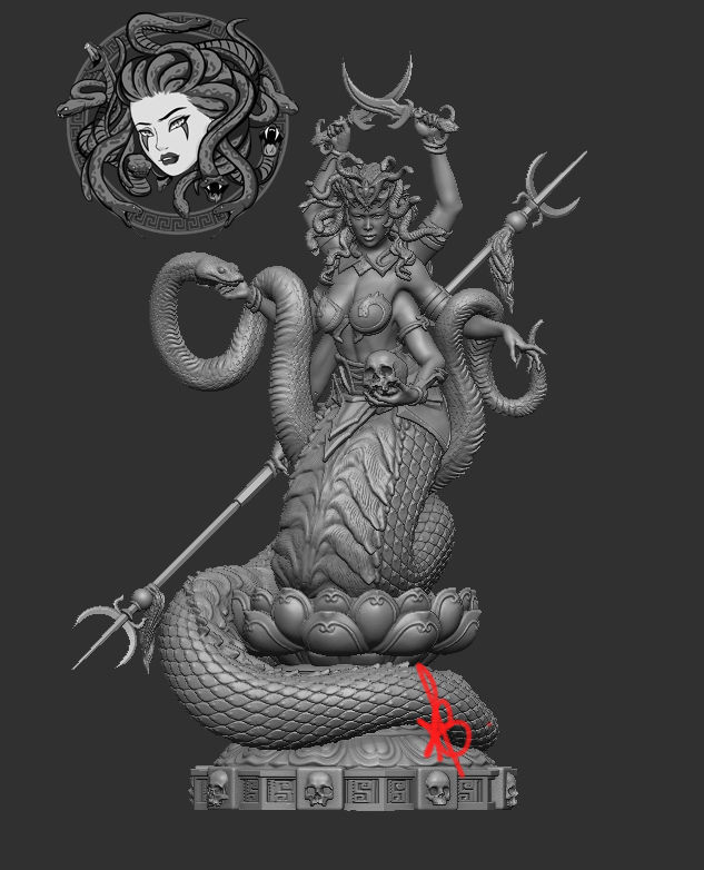 MARILITH BY CREATIVE GEEK MB 3D print model_1