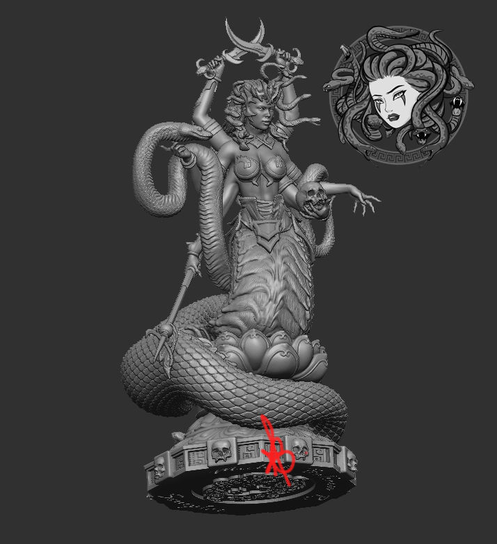 MARILITH BY CREATIVE GEEK MB 3D print model_11