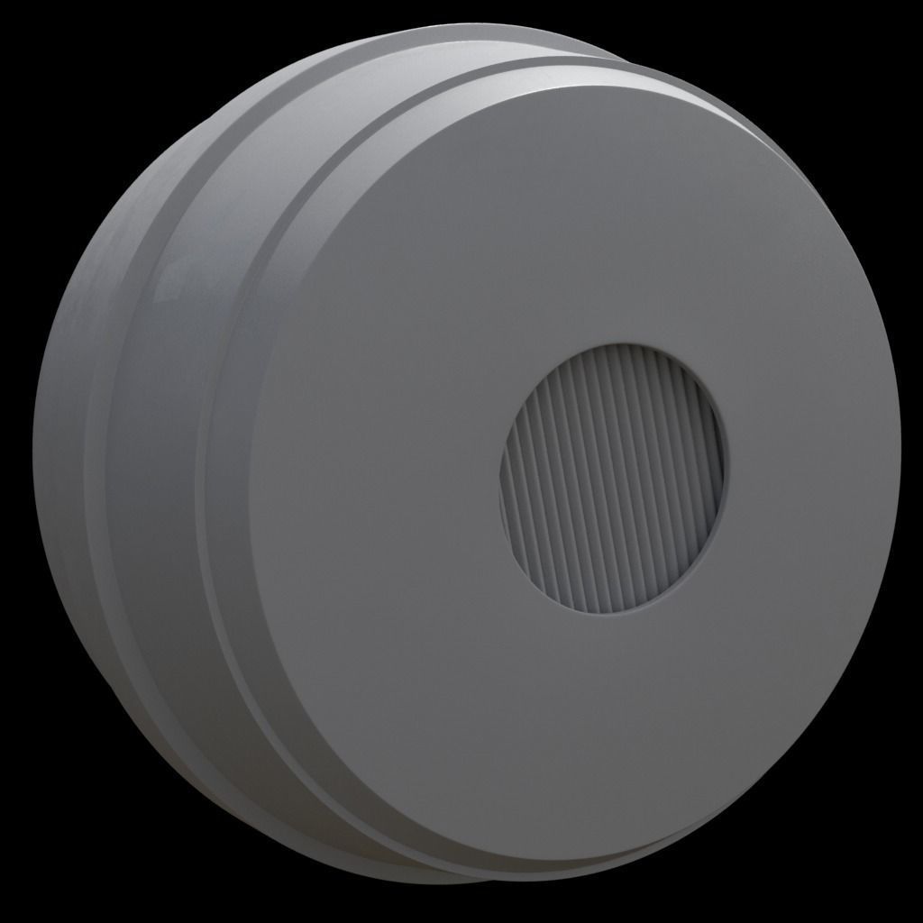 Respirator gas mask 3D model_15